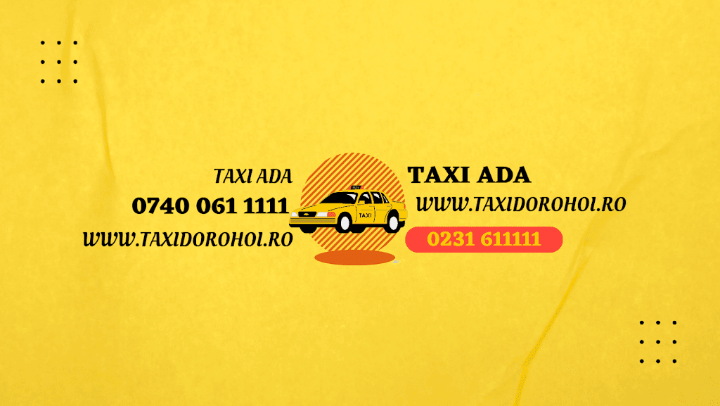 Taxi Ada Dorohoi - Taxi imagine