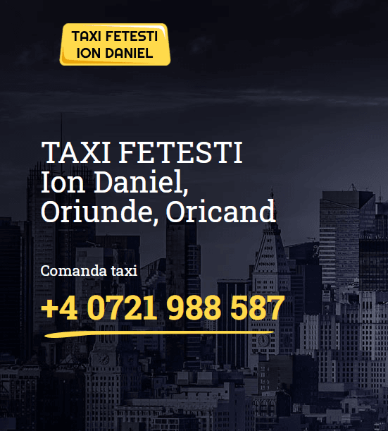 Taxi Fetesti Ion Daniel - Taxi imagine