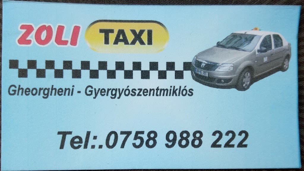 Taximetrie Zoli Gheorgheni - Taxi imagine